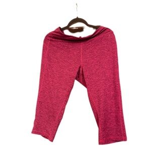 Danskin Pink Textured Leggings with Stretchy Comfort